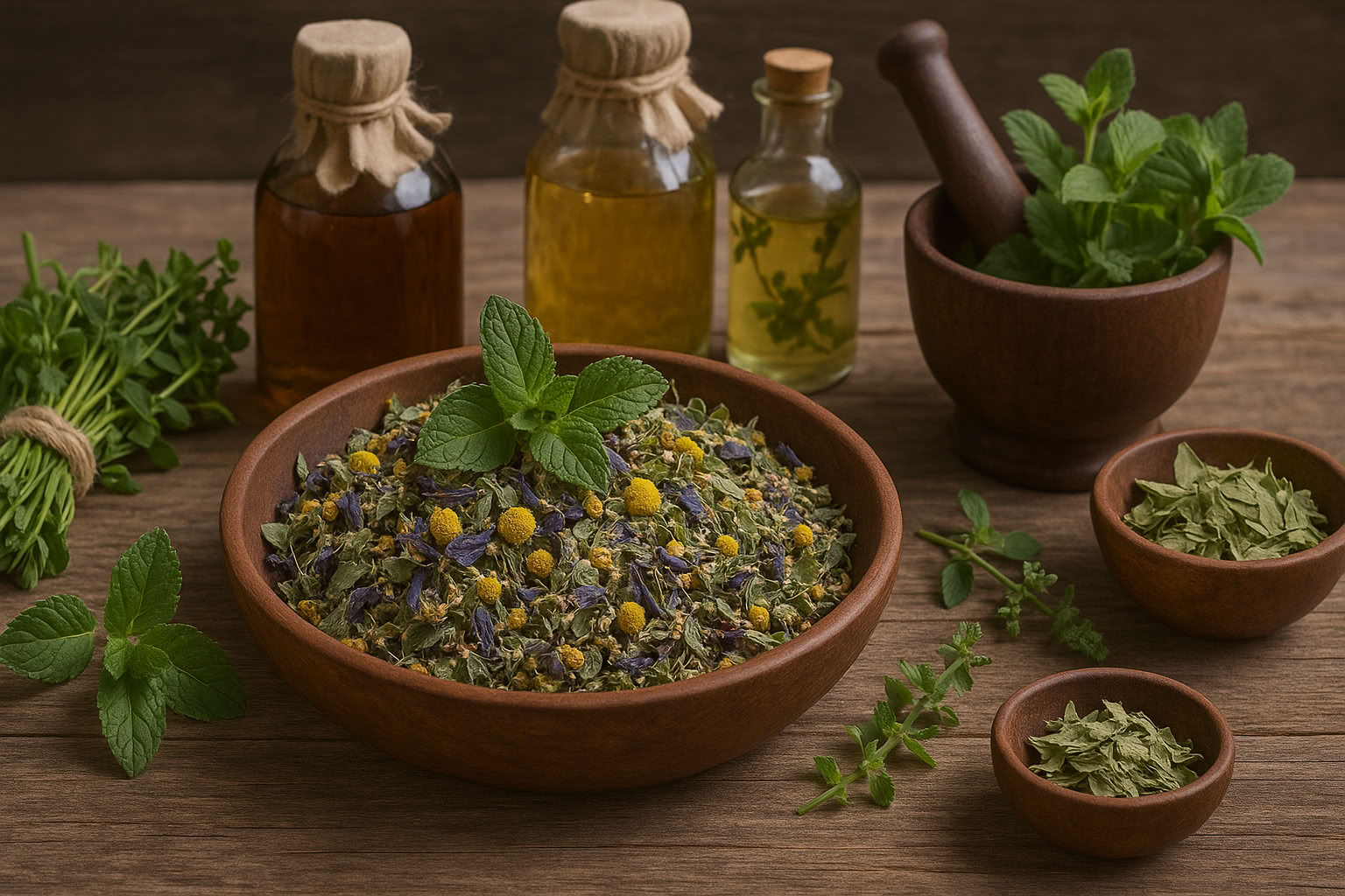 Ziołolecznictwo – zdjęcie poglądowe